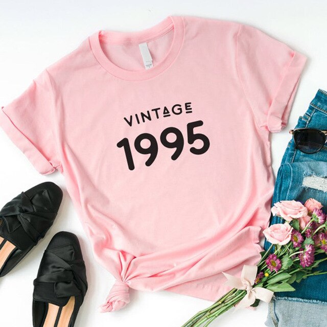 Vintage 1995 T-shirt | 28th Birthday Party T-shirt | Gift for Loved Ones - Vintage tees for Women