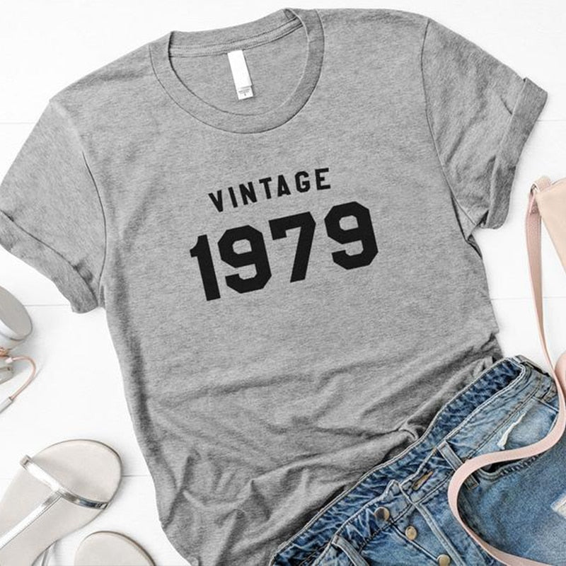 45th Birthday T-shirt | Vintage 1979 T-Shirt | Party Tops Gift