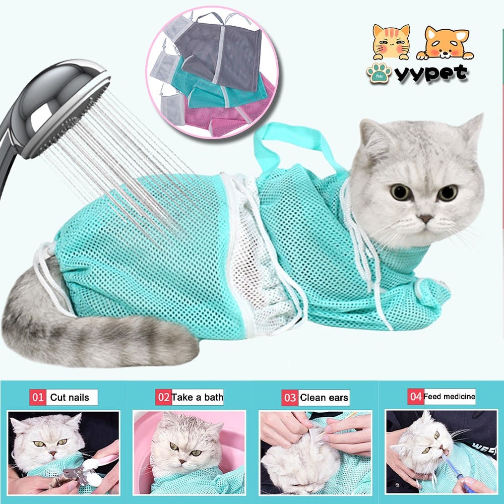 Cat Grooming Bag | Polyester Wash Bag