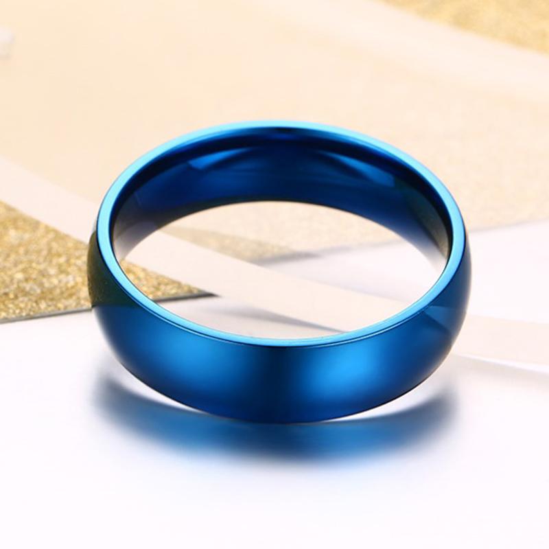 Vnox 6mm Classic Wedding Ring for Men Women - Vintage tees for Women