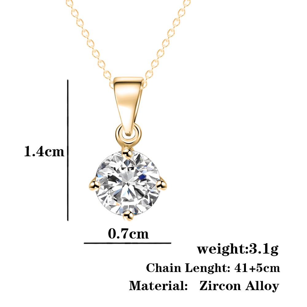 Fashion Gold Chain Wedding Necklace - Vintage tees for Women