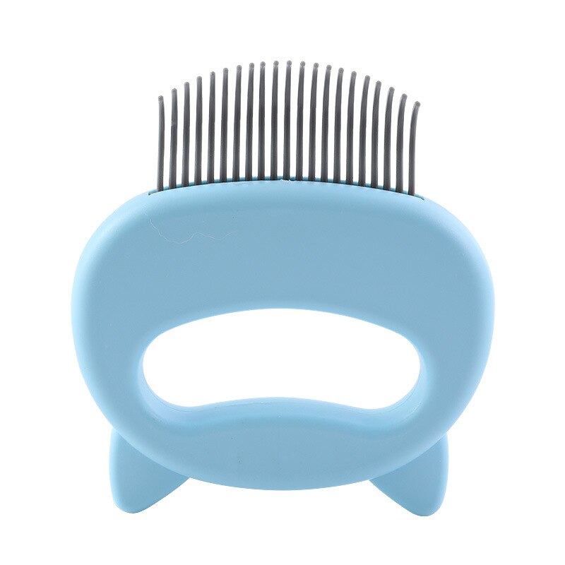 Elastic Soft Needle Comb | Pet Hair Removal Massaging Shell Comb | PET Massage Brush - Vintage tees for Women