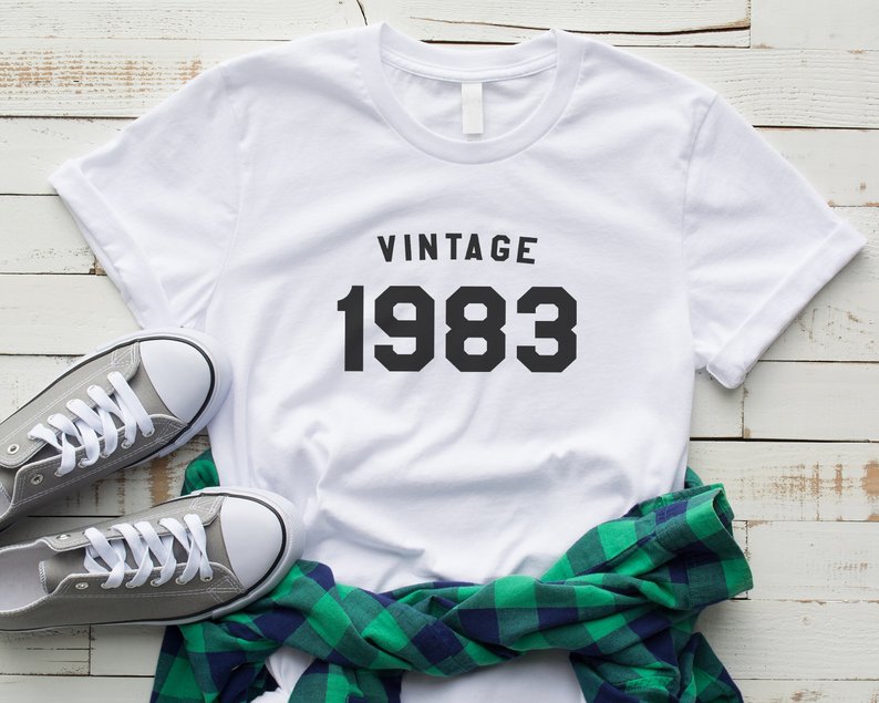 41st birthday T-shirt | Vintage 1983 birth year T-shirt
