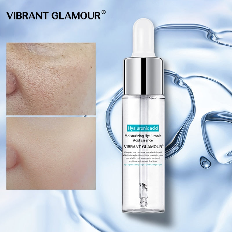Hyaluronic Acid Face Serum Anti-Aging Shrink Pore Whitening Moisturizing Essence Face Cream