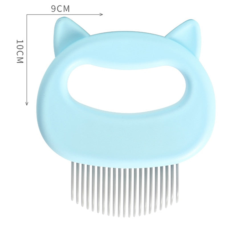 Elastic Soft Needle Comb | Pet Hair Removal Massaging Shell Comb | PET Massage Brush - Vintage tees for Women
