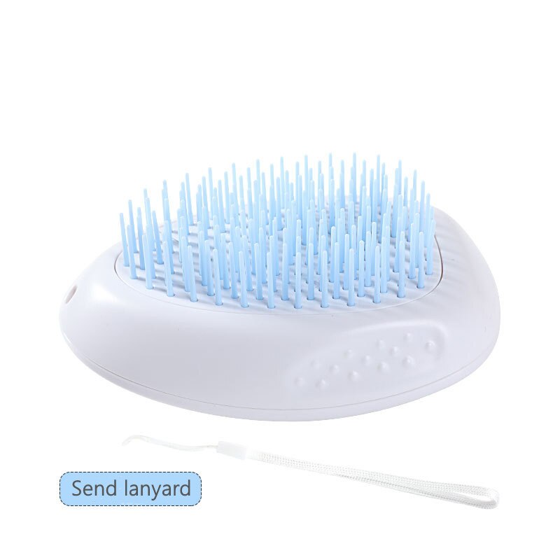 Cat Pet Cleaning Brush One-click Hair Removal Cat Hair Cleaner Dog Hair Comb Pet Bathing Massage Cat Comb - Vintage tees for Women