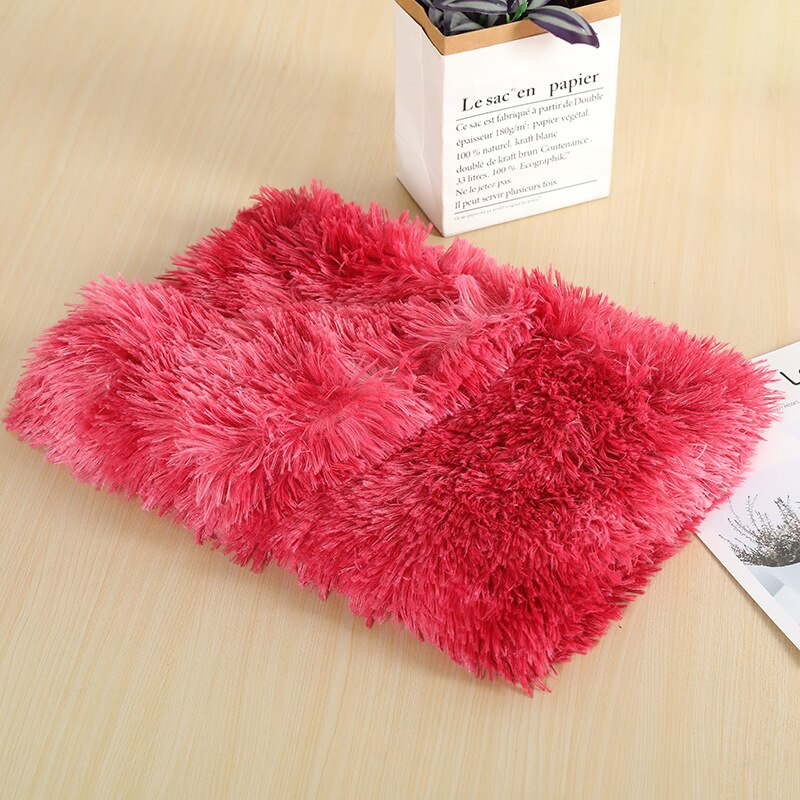 Fluffy Plush Dog & Cats Blanket | Pet Sleeping Mat Cushion Mattress Extra Soft Warm | Blankets for Small Medium Large Dogs & Cats - Vintage tees for Women