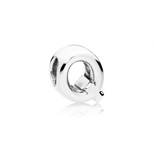 Initial alphabet letter A-Z loose bead Fits Pandora charms silver - Vintage tees for Women