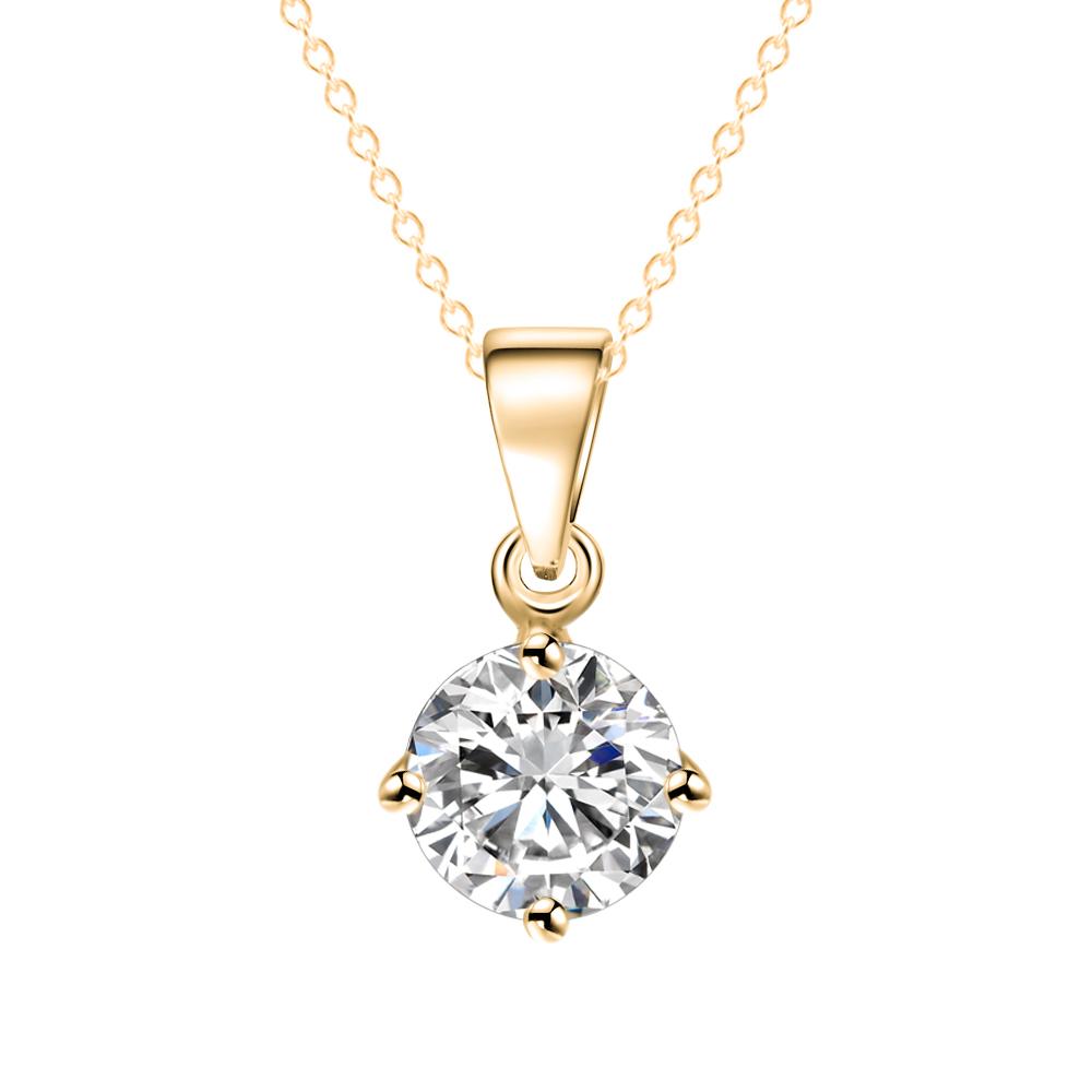 Fashion Gold Chain Wedding Necklace - Vintage tees for Women