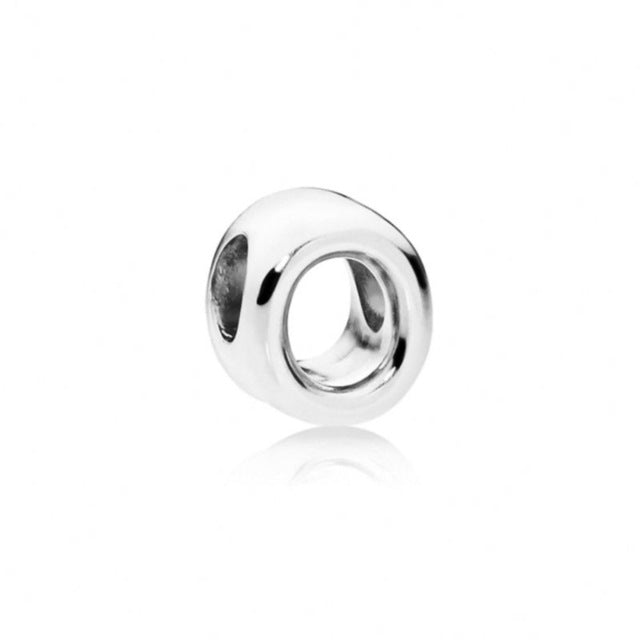 Initial alphabet letter A-Z loose bead Fits Pandora charms silver - Vintage tees for Women
