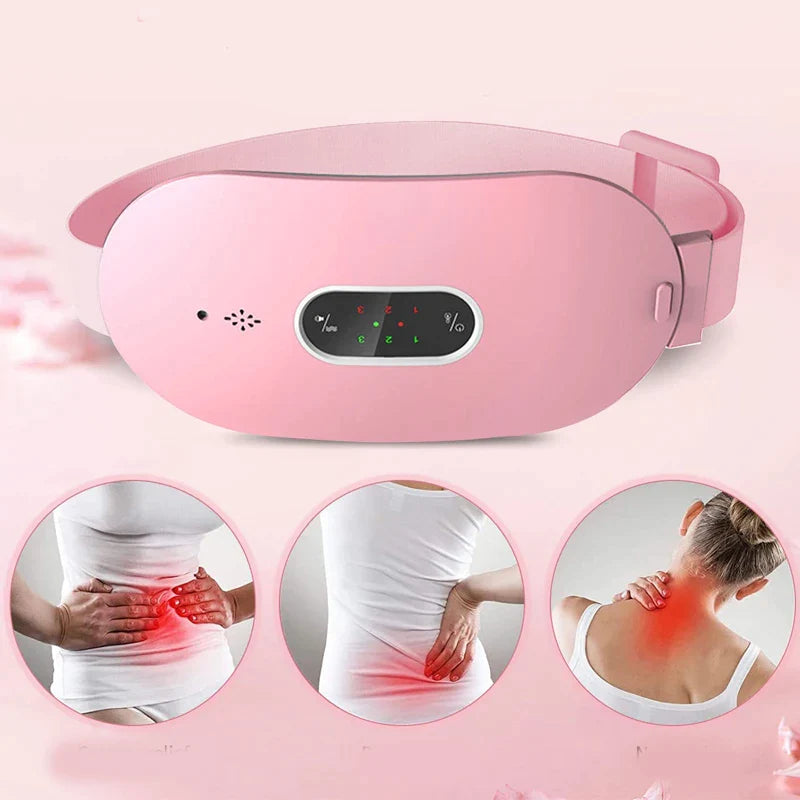 Electric Pain Relief Device | Women Menstrual Heating Pad | Abdominal Massager