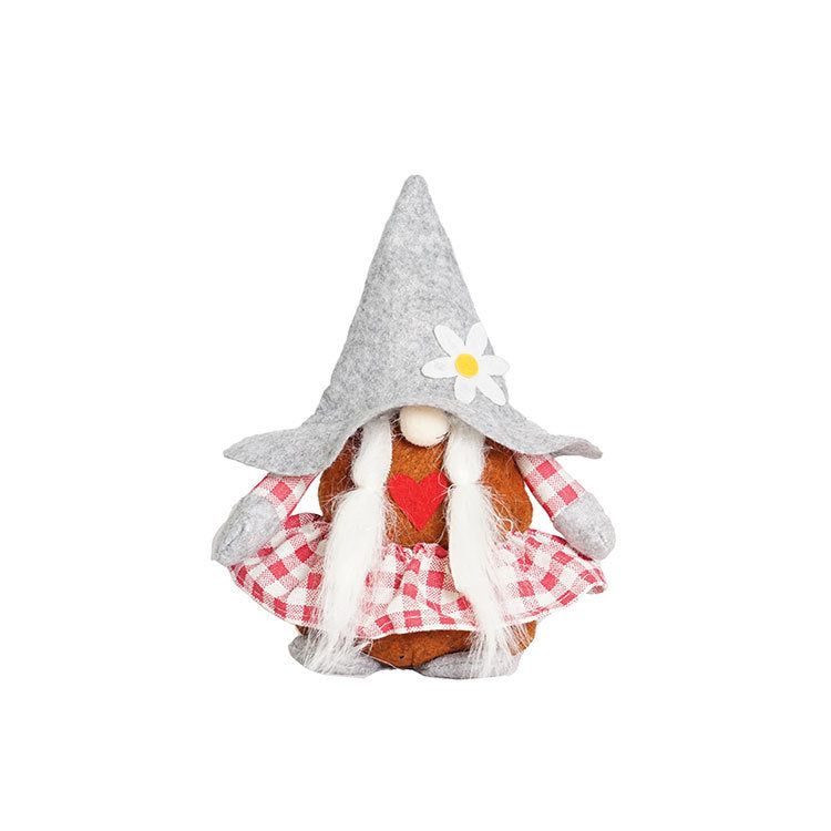 Lucky Snow New Christmas Decorations Forest Old Man Rudolph Faceless Doll Doll Short Leg Dwarf - Vintage tees for Women