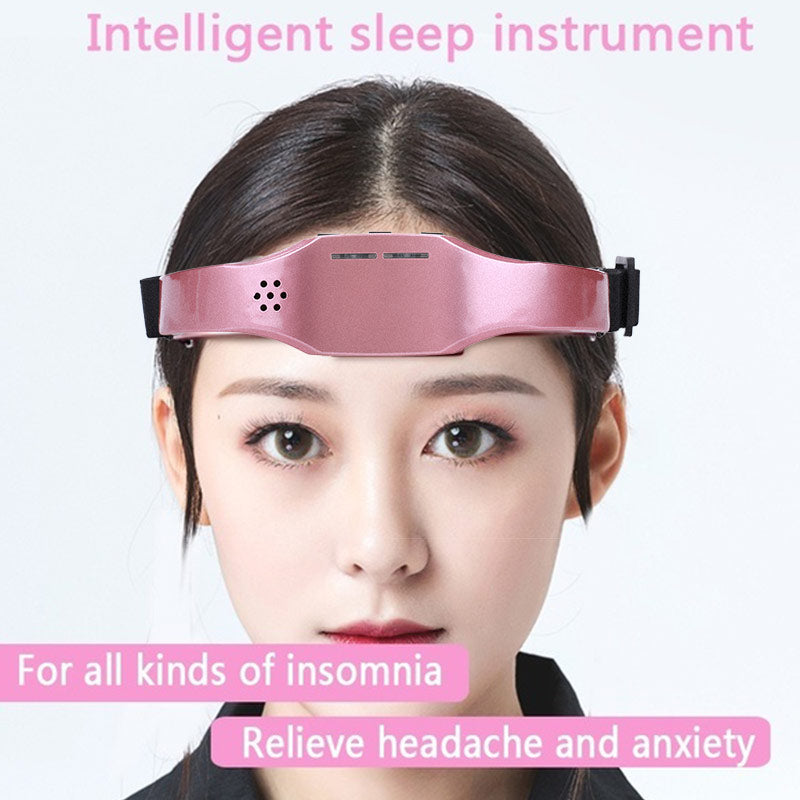 Electric Head Massager | Sleep Monitor Migraine Relief Massager | Insomnia Therapy Release Stress | Sleep Therapy Device