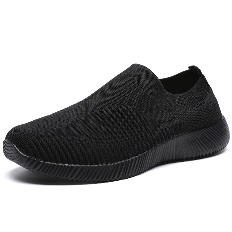 Womens Plus Size 43 Breathable Sneakers | Women Slip on Soft Ladies Casual Running Shoes - Vintage tees for Women