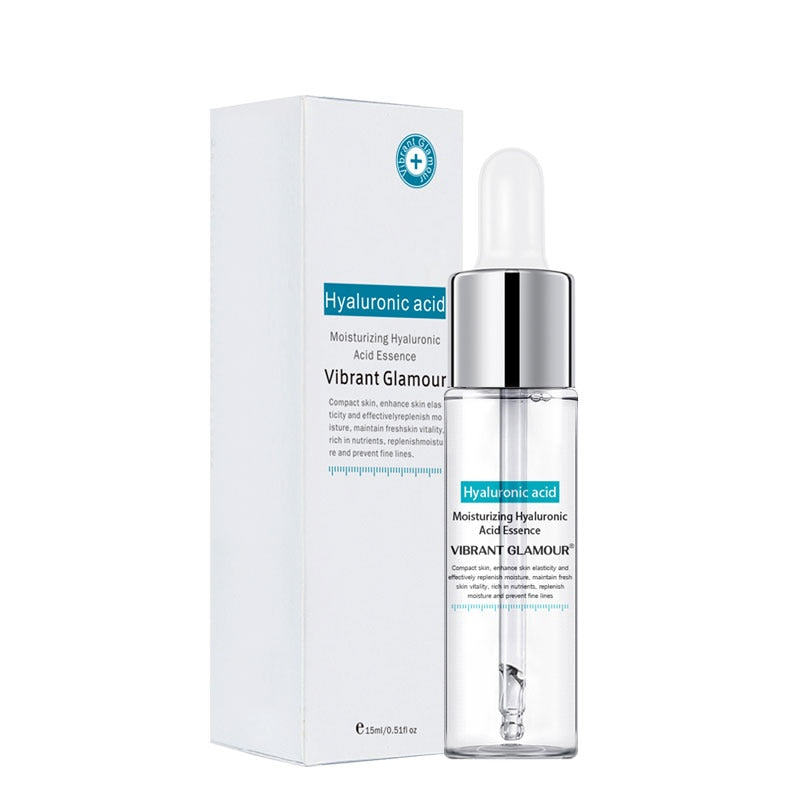 Hyaluronic Acid Face Serum Anti-Aging Shrink Pore Whitening Moisturizing Essence Face Cream - Vintage tees for Women