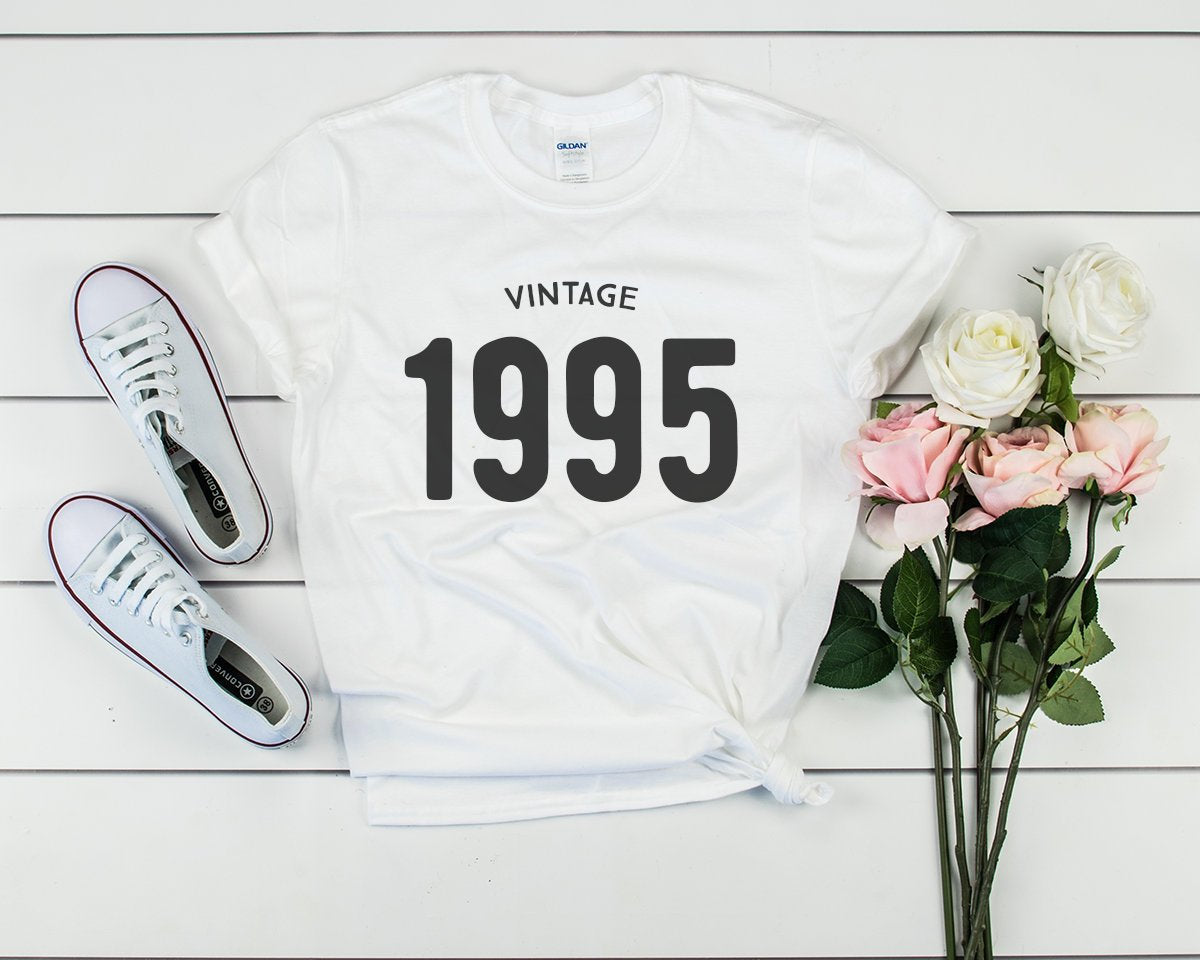 Vintage 1995 Women T-Shirt | 29th Birthday Party T-Shirt Cotton